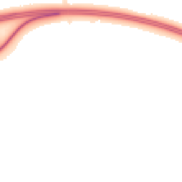 Night-time road noise heatmap for DE72 2AY