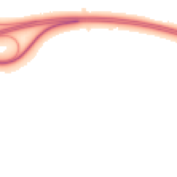 Night-time road noise heatmap for DE72 2DX