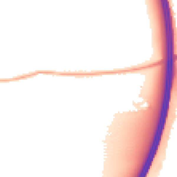 Night-time road noise heatmap for DE72 3AL