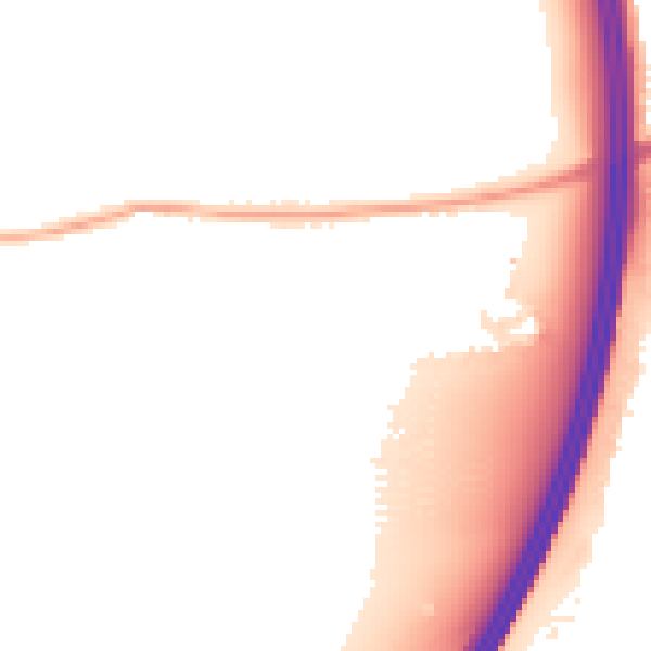 Night-time road noise heatmap for DE72 3AS