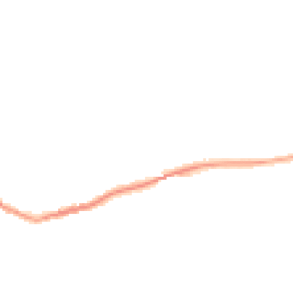 Night-time road noise heatmap for DE72 3DL