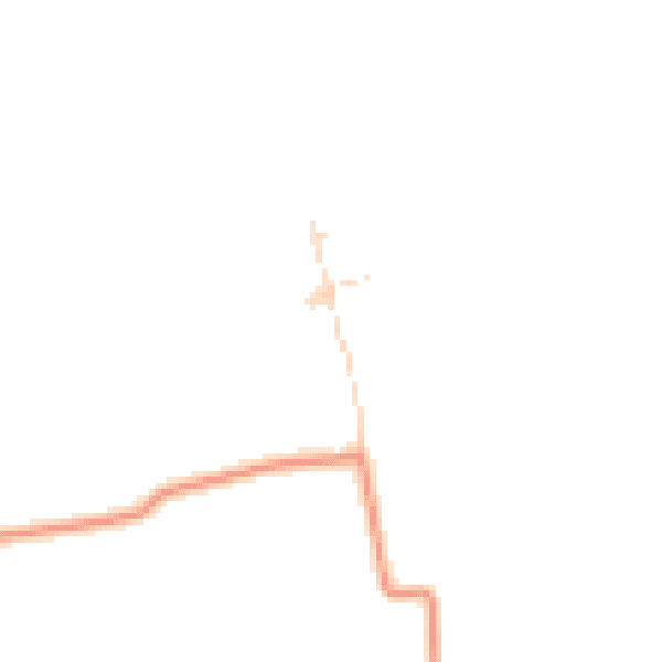 Daytime road noise heatmap for DE72 3ES