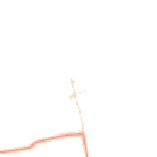 Daytime road noise heatmap for DE72 3HH