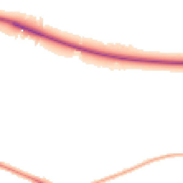 Night-time road noise heatmap for DE72 3JJ