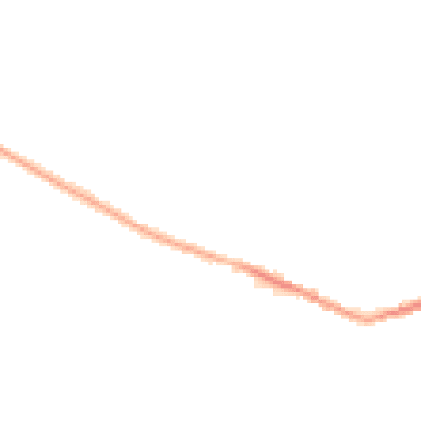 Night-time road noise heatmap for DE72 3PU