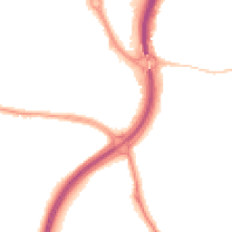 Night-time road noise heatmap for DH4 4DJ