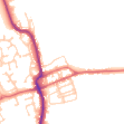Daytime road noise heatmap for DH4 4HD