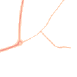 Night-time road noise heatmap for DH4 4QB