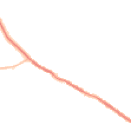 Night-time road noise heatmap for DH4 6AJ