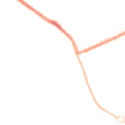 Night-time road noise heatmap for DH4 6NA