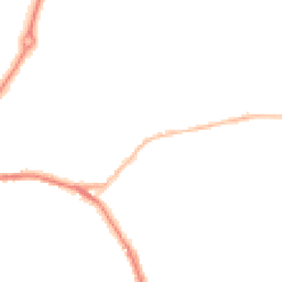 Night-time road noise heatmap for DH4 7AP