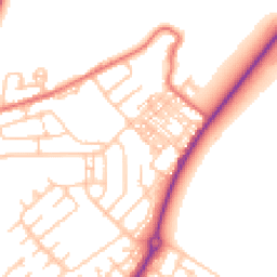 Daytime road noise heatmap for DH4 7HG