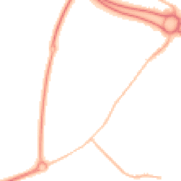 Night-time road noise heatmap for DH4 7TG