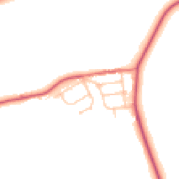 Daytime road noise heatmap for DH6 1ND