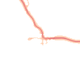 Daytime road noise heatmap for DH6 1NS