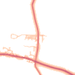 Daytime road noise heatmap for DH6 1PL