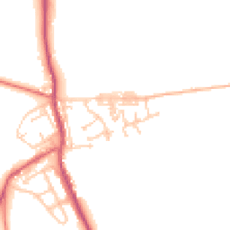 Daytime road noise heatmap for DH6 2AF