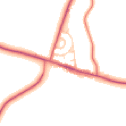 Daytime road noise heatmap for DH6 2ES
