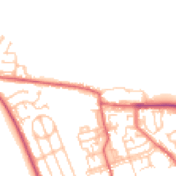 Daytime road noise heatmap for DH6 2JP