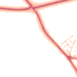 Daytime road noise heatmap for DH6 2LS