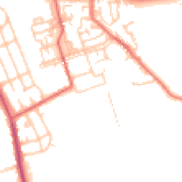 Daytime road noise heatmap for DH6 2QE