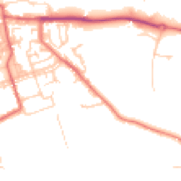 Daytime road noise heatmap for DH6 2QZ