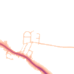 Daytime road noise heatmap for DH6 2RU