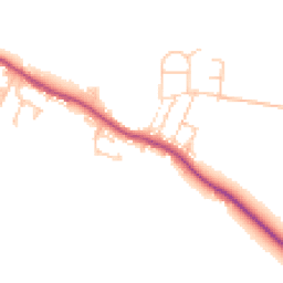 Daytime road noise heatmap for DH6 2SL