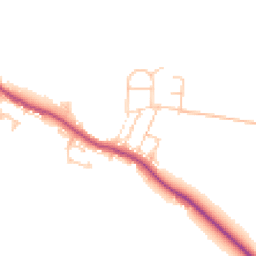 Daytime road noise heatmap for DH6 2SR