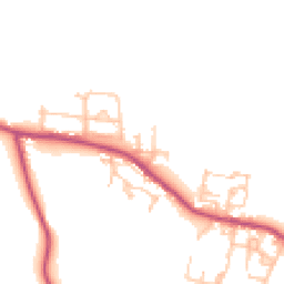 Daytime road noise heatmap for DH6 2UD