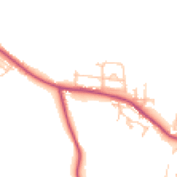 Daytime road noise heatmap for DH6 2UG