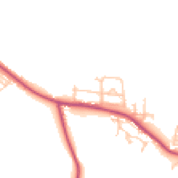 Daytime road noise heatmap for DH6 2UL
