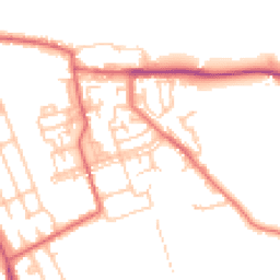 Daytime road noise heatmap for DH6 2XT