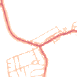 Daytime road noise heatmap for DH6 3ND