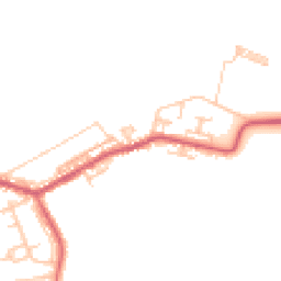 Daytime road noise heatmap for DH6 3PT
