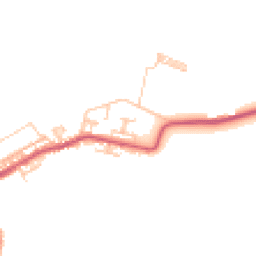 Daytime road noise heatmap for DH6 3QT