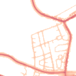Daytime road noise heatmap for DH6 3RX