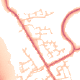 Daytime road noise heatmap for DH6 4EP