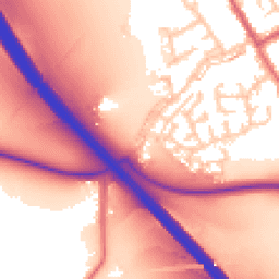 Daytime road noise heatmap for DH6 4EQ