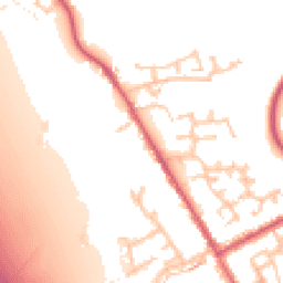 Daytime road noise heatmap for DH6 4HQ