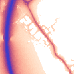 Daytime road noise heatmap for DH6 4JE
