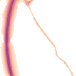 Night-time road noise heatmap for DH6 4JE
