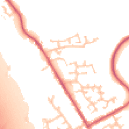 Daytime road noise heatmap for DH6 4LF