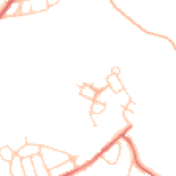 Daytime road noise heatmap for DH6 4NF