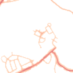Daytime road noise heatmap for DH6 4NQ