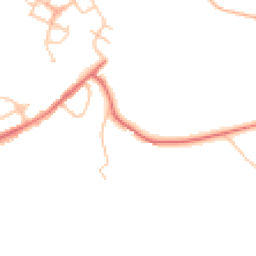 Daytime road noise heatmap for DH6 4PN