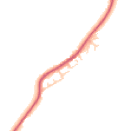 Daytime road noise heatmap for DH6 4RU