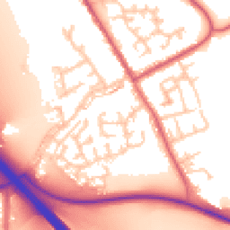 Daytime road noise heatmap for DH6 4SL