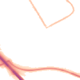 Night-time road noise heatmap for DH6 4SL