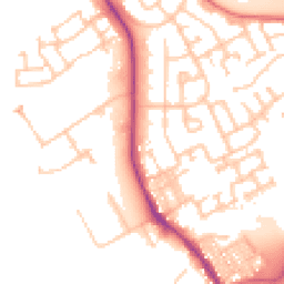 Daytime road noise heatmap for DH6 5AG